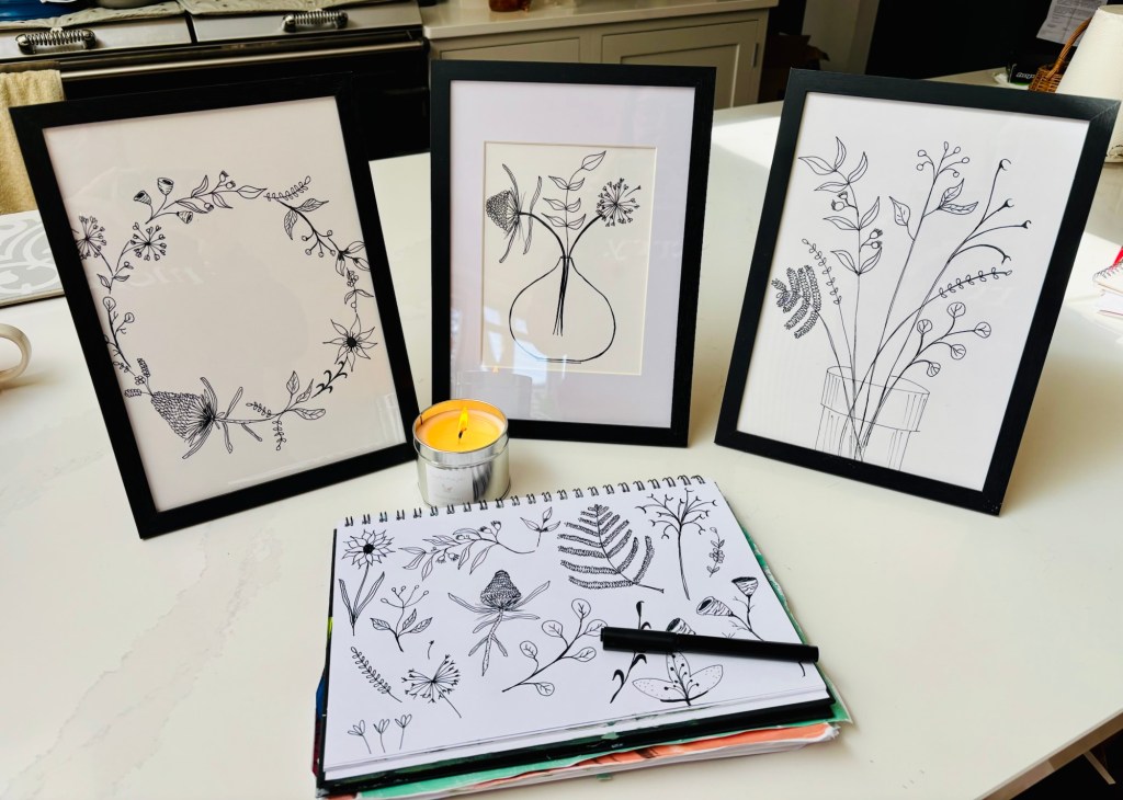 an evening of ink and florals